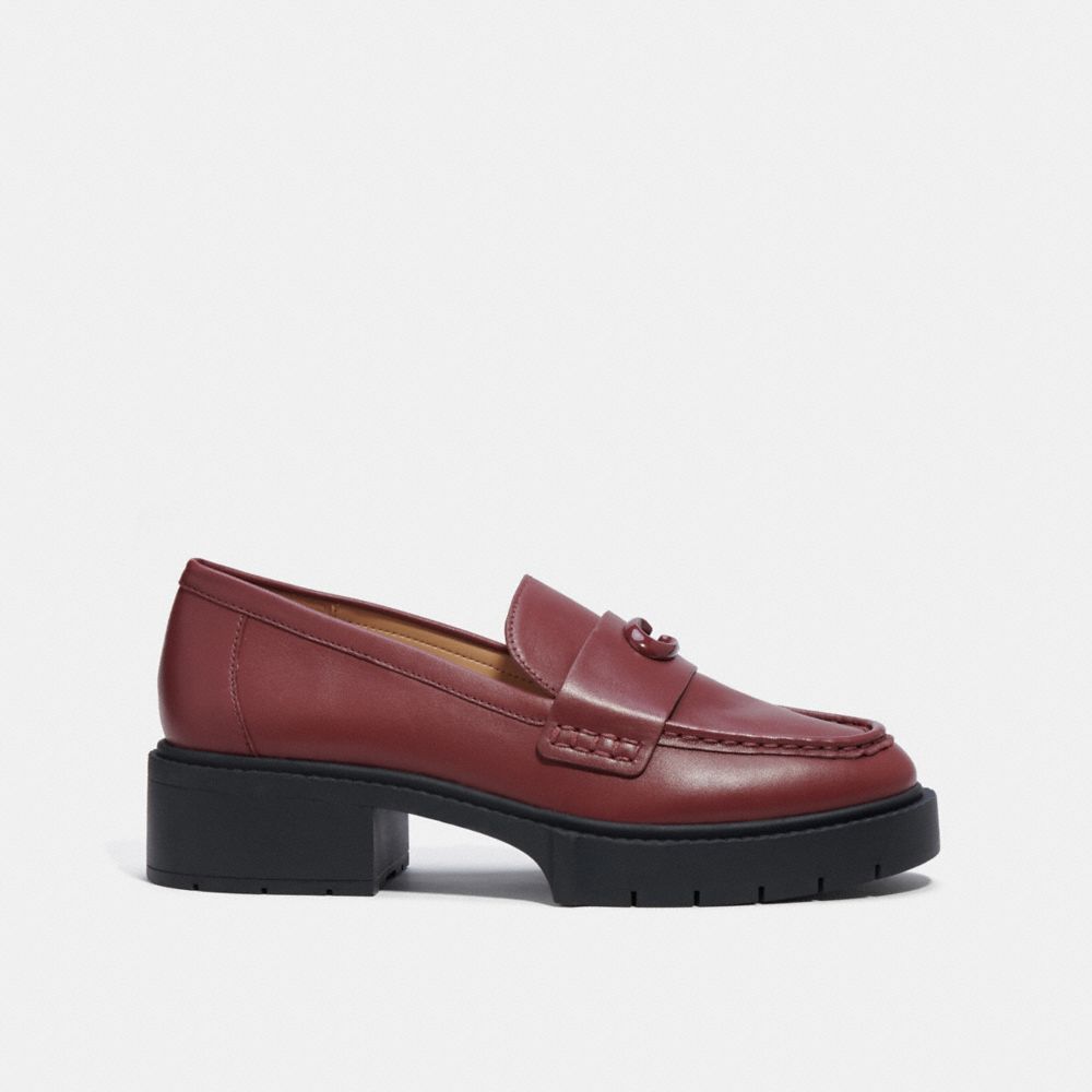 Women's coach cheap loafers on sale