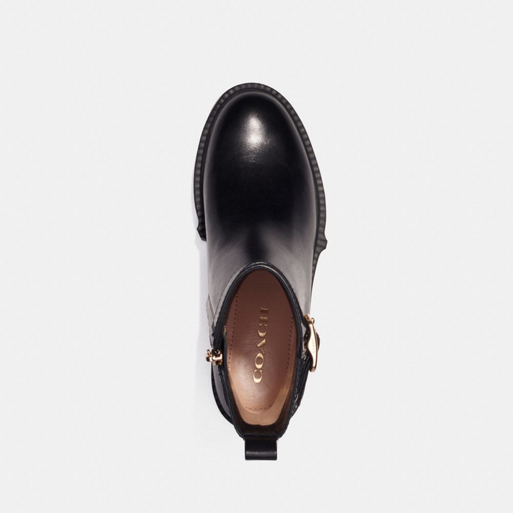 COACH®,Lacey Bootie,,Inside View,Top View