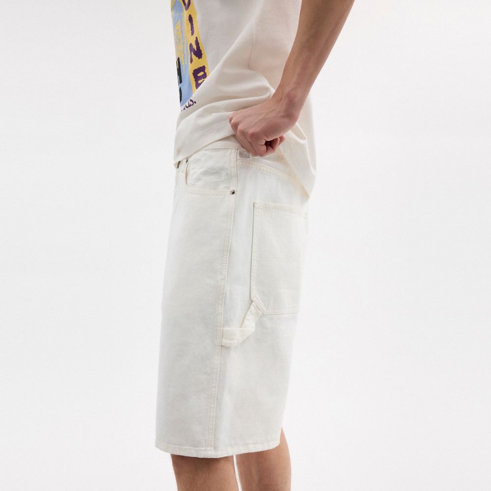 COACH®,Denim Shorts,,Detail View