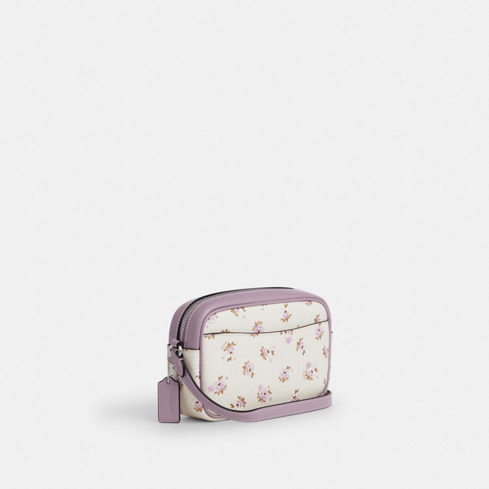 COACH®,Mini Jamie Camera Bag With Floral Print,,Angle View