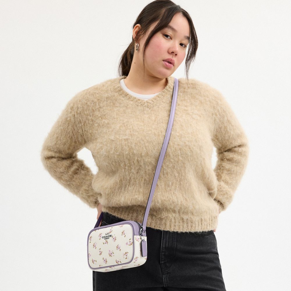 COACH®,Mini Jamie Camera Bag With Floral Print,