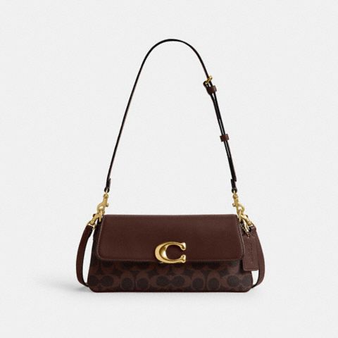 Женские сумки Coach Jet Shoulder Bag In Signature Canvas