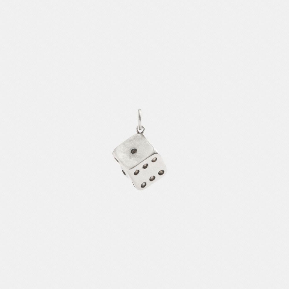 COACH®,Dice Single Earring,,Front View