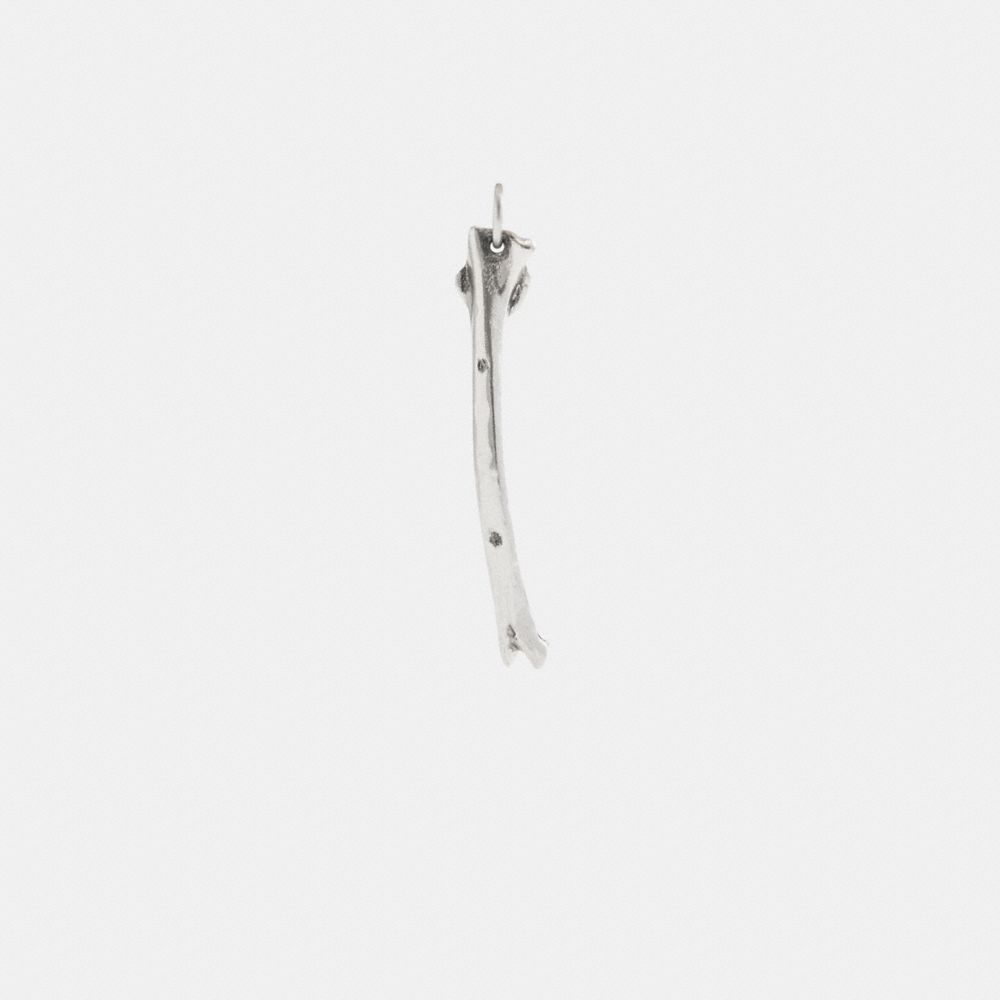 COACH®,Bone Single Earring,,Front View image number 0