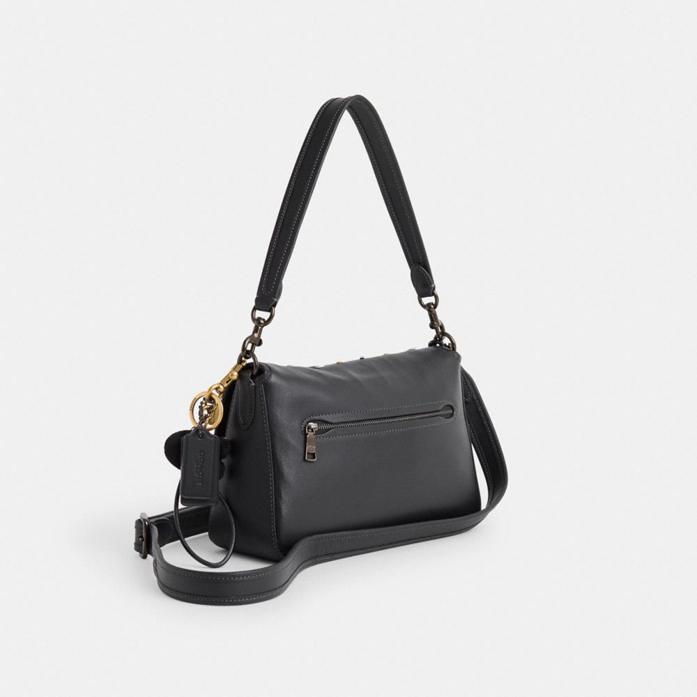 COACH®,Upcrafted Soft Tabby Shoulder Bag,,Angle View