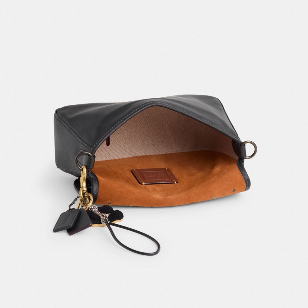 COACH®,Upcrafted Soft Tabby Shoulder Bag,,Inside View,Top View