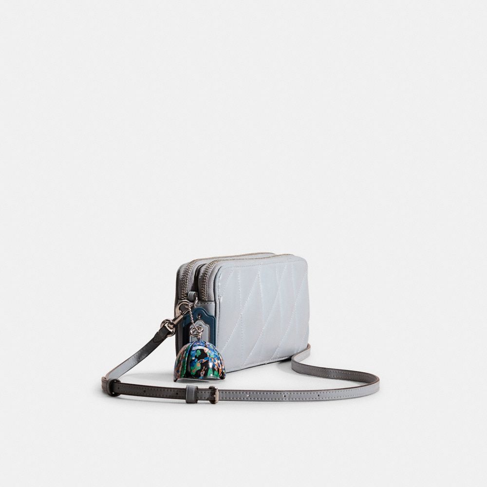 COACH®,Argent/Gris Bleu,Angle View