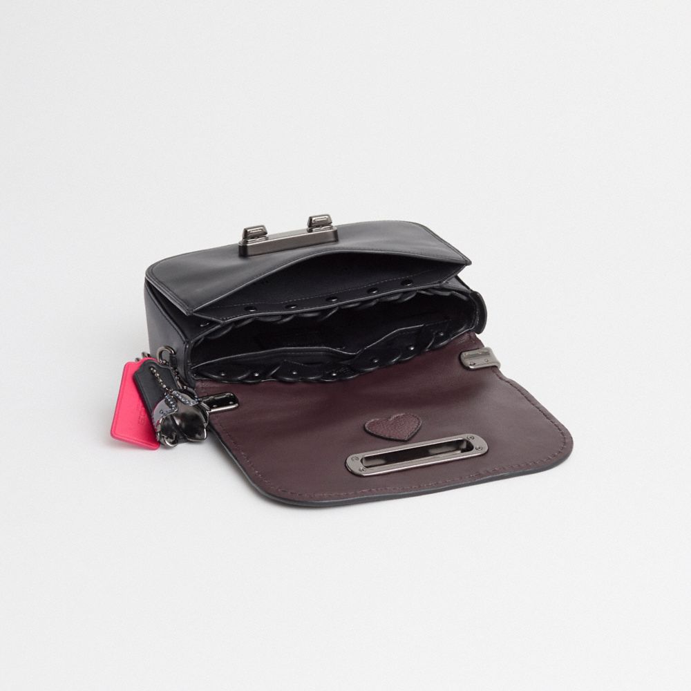 COACH®,Upcrafted Coach Swagger Shoulder Bag 20,,Inside View,Top View