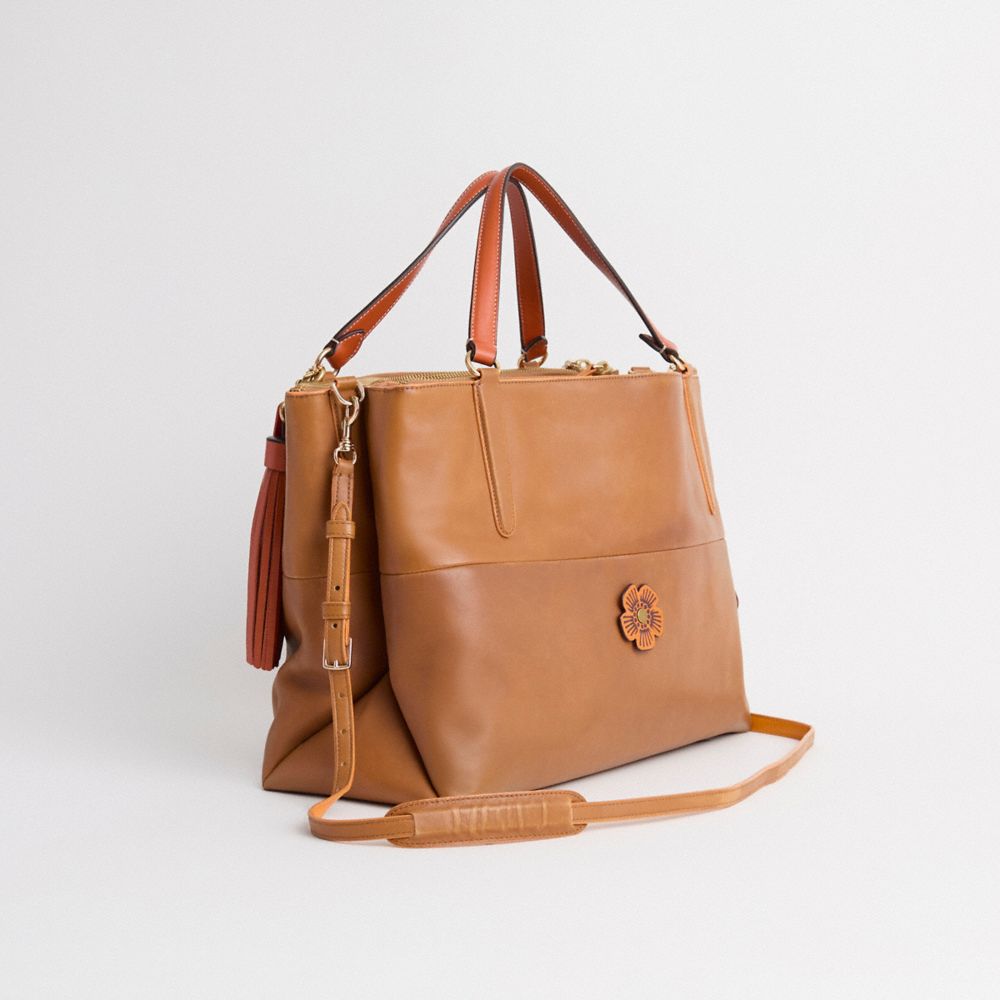 COACH®,Upcrafted Large Borough Bag,,Angle View