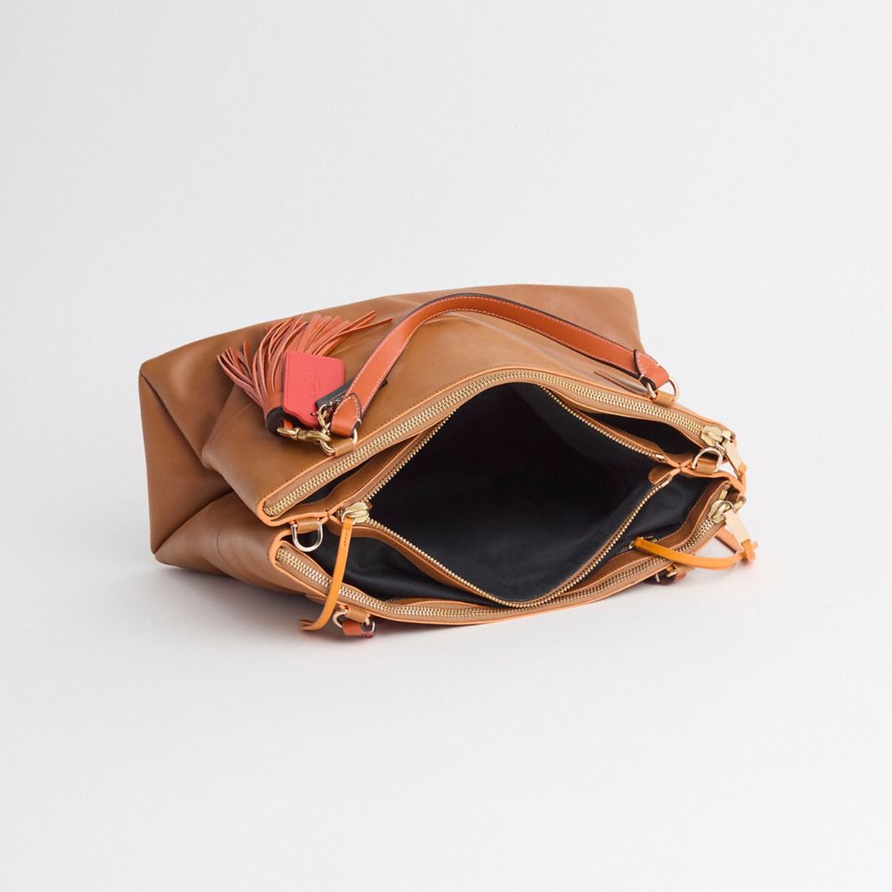 COACH®,Upcrafted Large Borough Bag,,Inside View,Top View