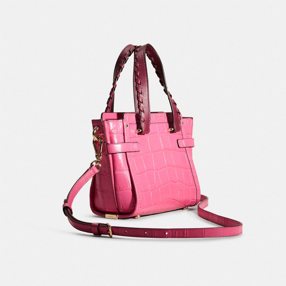 COACH®,Upcrafted Coach Swagger 21,,Angle View