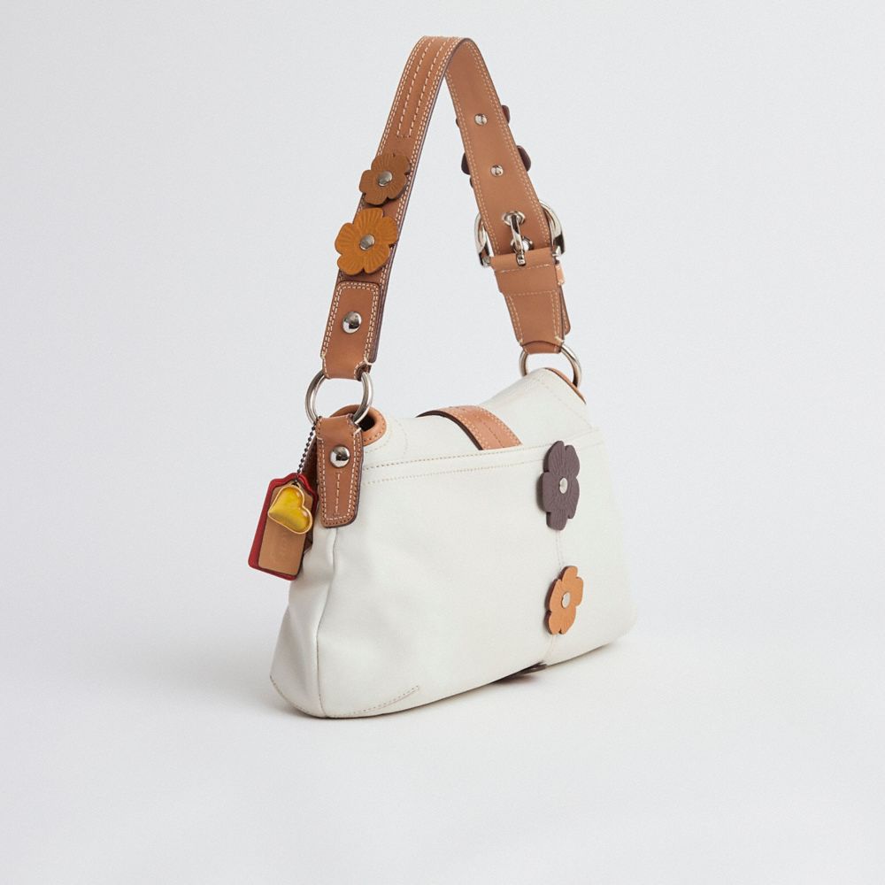 COACH®,Upcrafted Soho Buckle Flap Bag,,Angle View