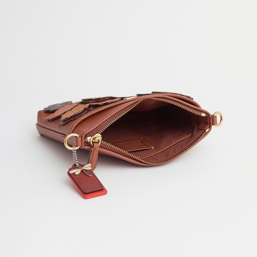 COACH®,Upcrafted Kitt Messenger Crossbody Bag,,Inside View,Top View