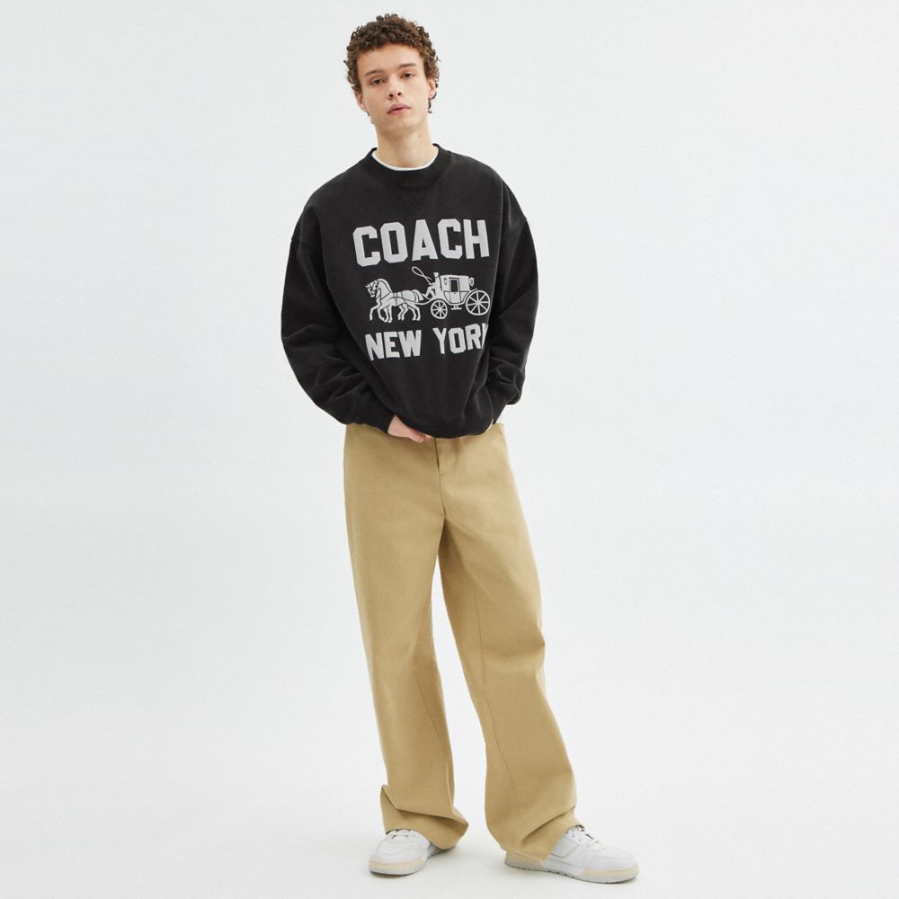 COACH®,Horse And Carriage Sweatshirt,,Scale View