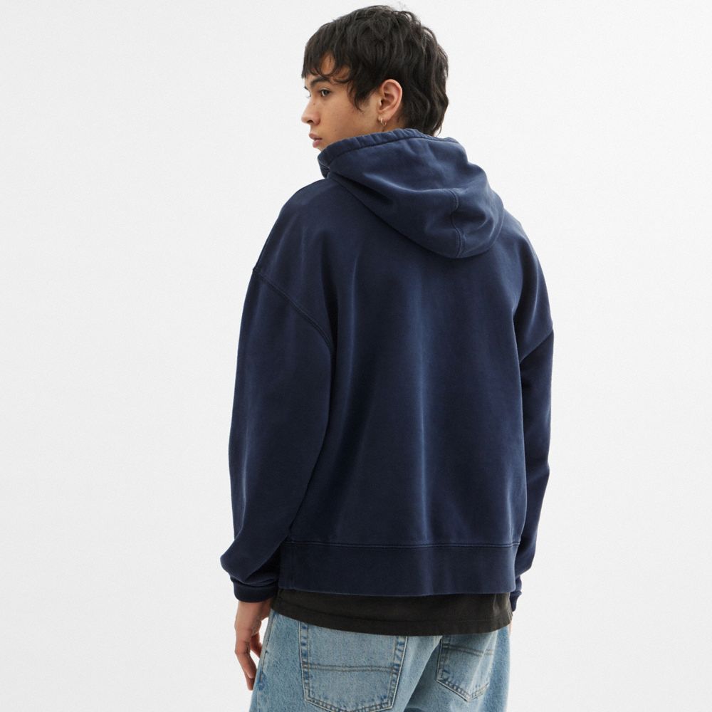 Coach Pferd- Und Wagen-hoodie In Blue