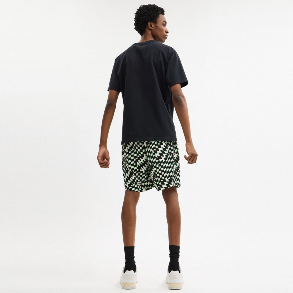 COACH®,Printed Camp Shorts,,Scale View