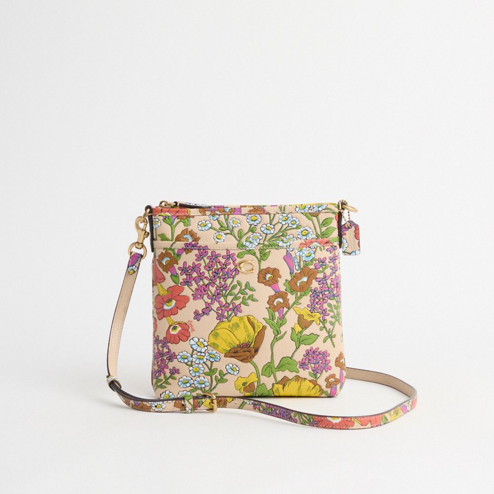 Coach Kitt Messenger Crossbody buy With Floral Print