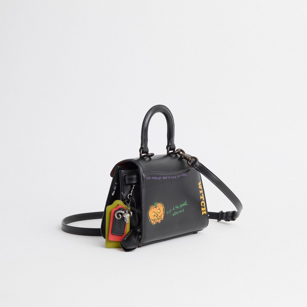 COACH®,Upcrafted Sammy Top Handle Bag 21,,Angle View