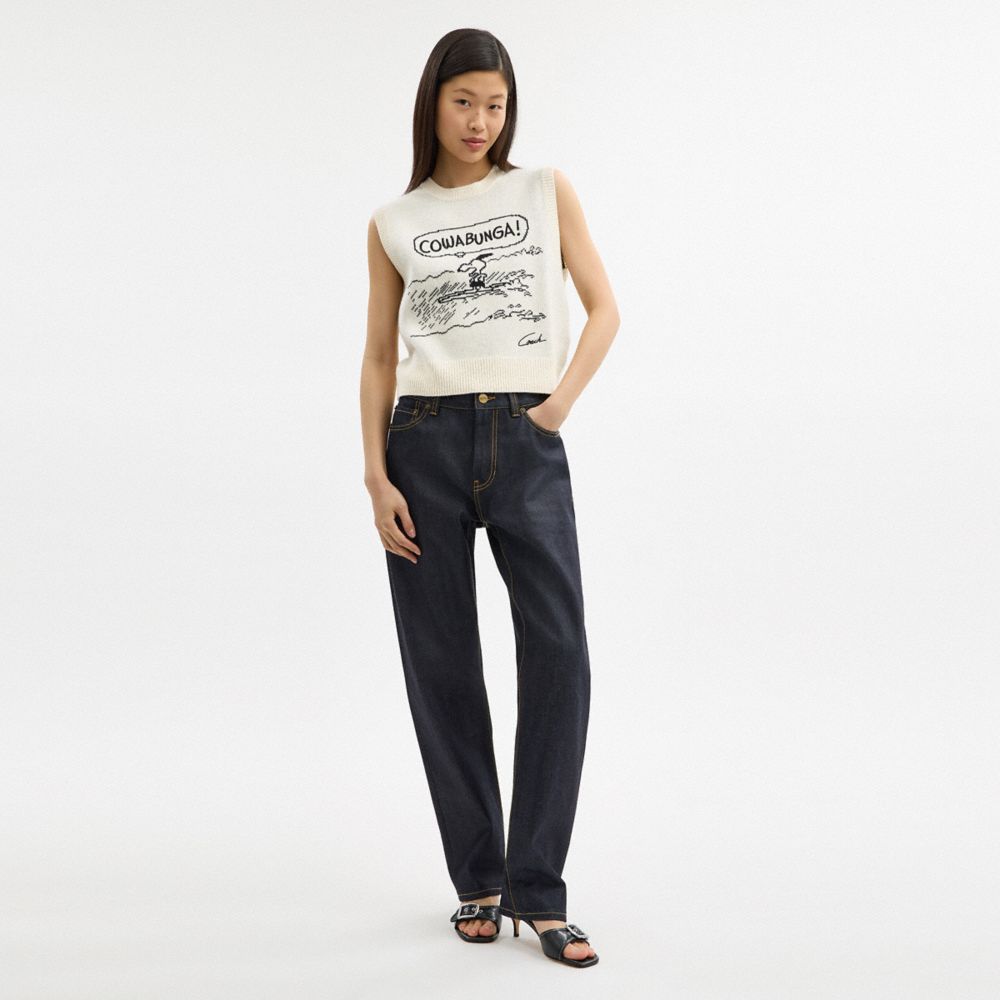 Coach X Peanuts Strickweste