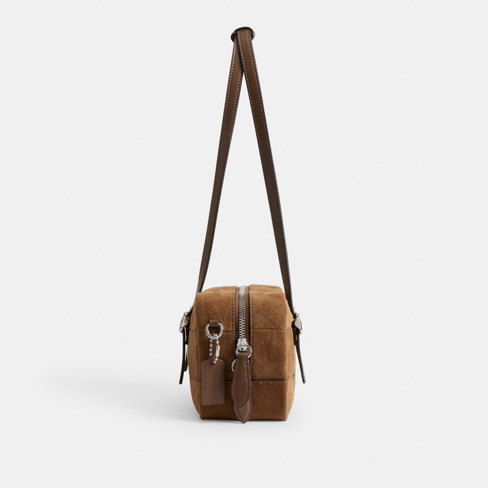 COACH®,Alter/Ego Satchel Bag In Checkerboard Upcrafted Leather,,Group View