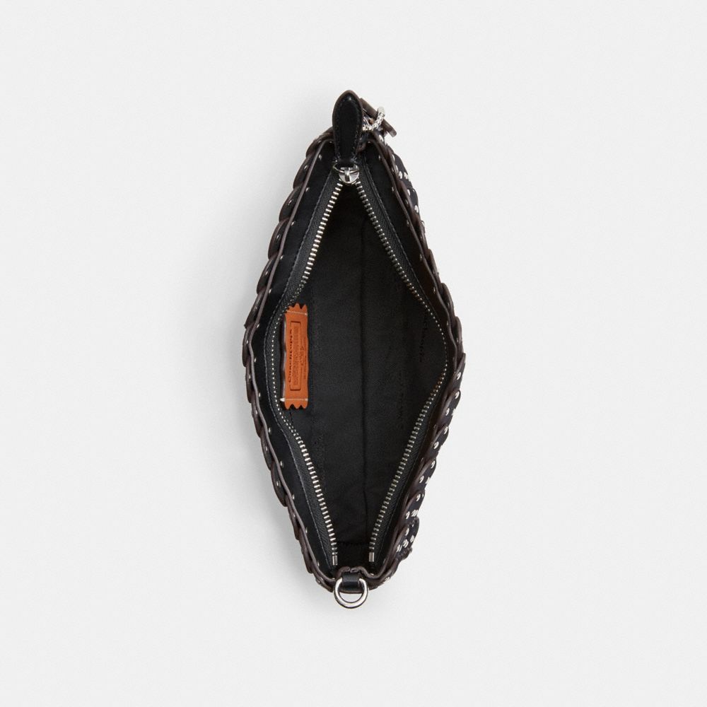 COACH®,Alter/Ego Link Bag In Upcrafted Leather,,Inside View,Top View