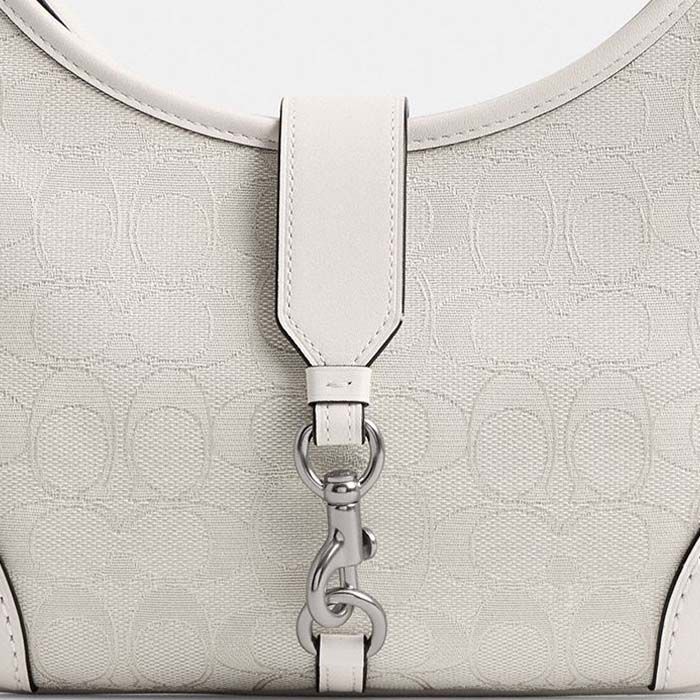 COACH® Outlet | Hamptons Hobo Bag In Signature Jacquard