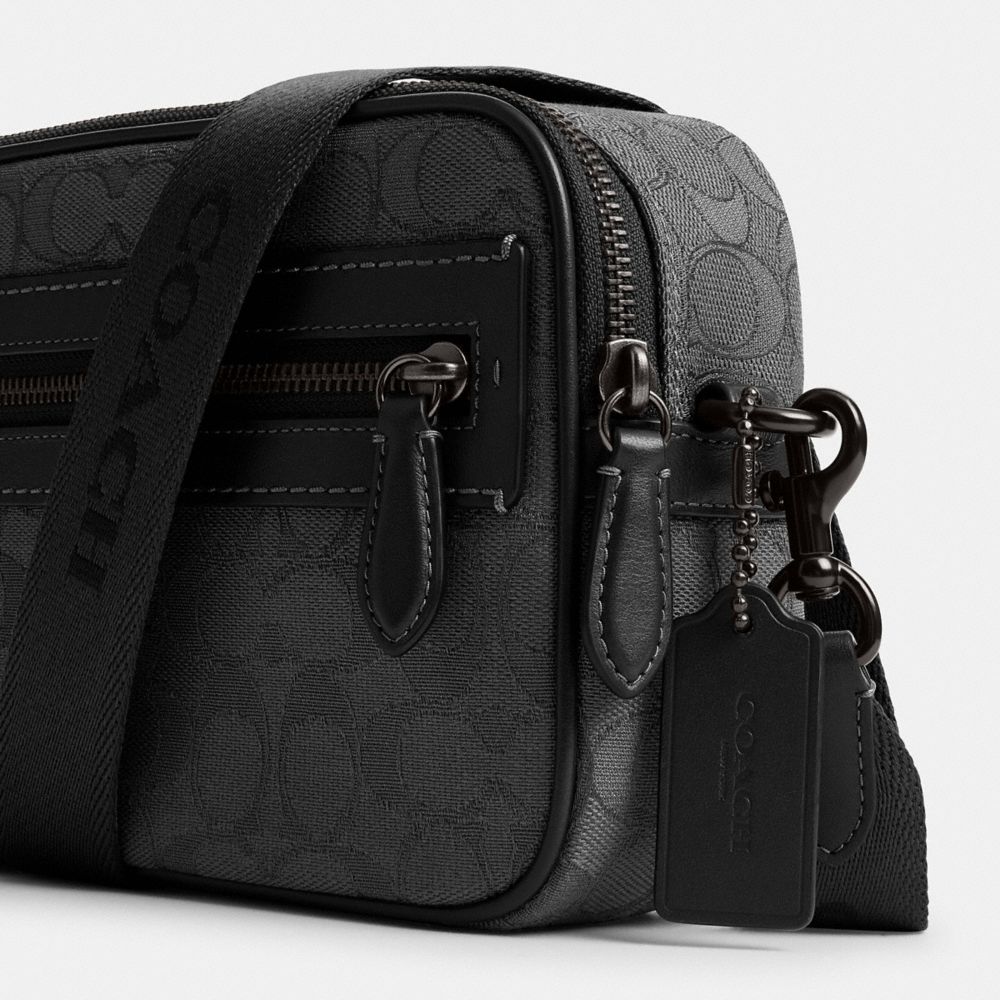 COACH®,Theo Camera Bag In Signature Jacquard,,Closer View