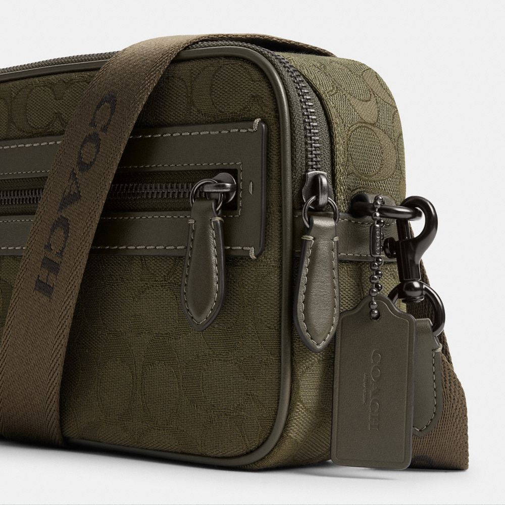 COACH®,Theo Camera Bag In Signature Jacquard,,Closer View