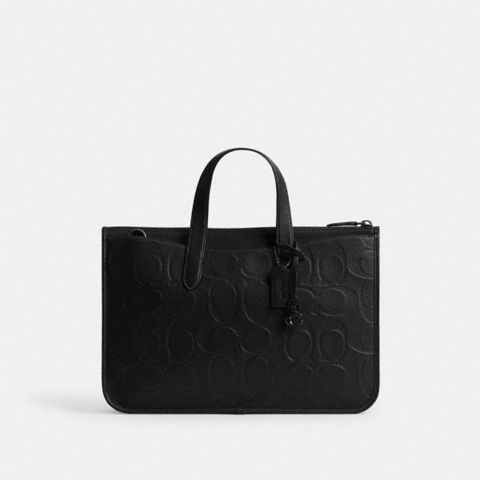 Мужские сумки Coach Isaac Workbag In Maxi Signature Leather