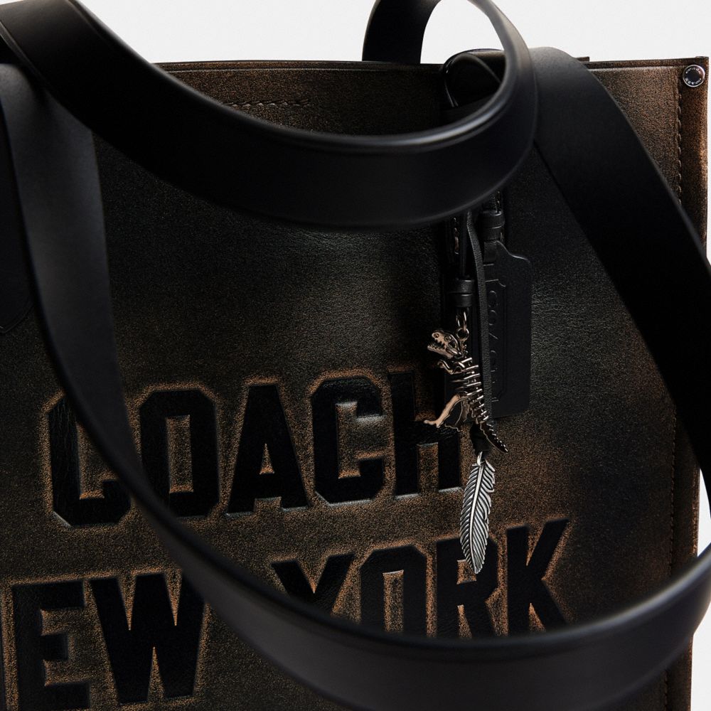 COACH®,Relay Tote Bag In Loved Leather,,Closer View