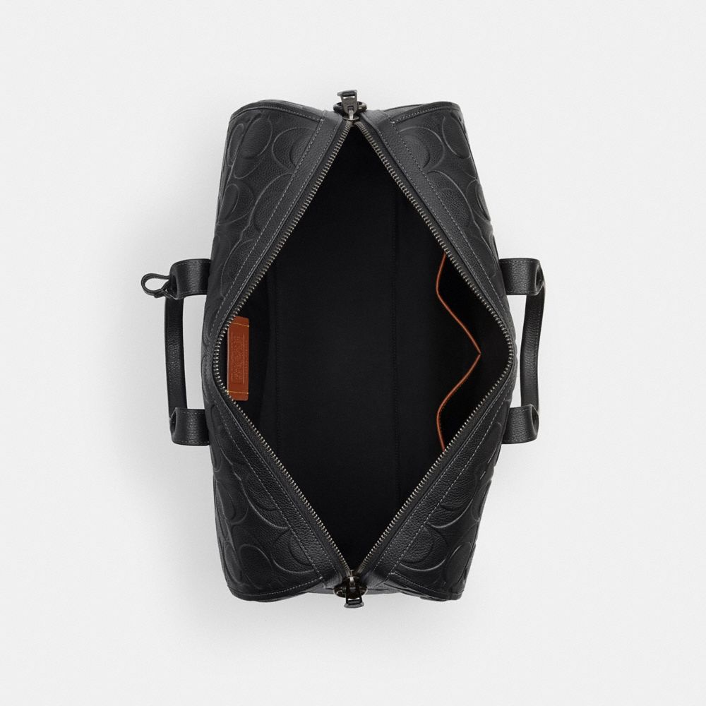 Coach Gotham Duffle Bag 45 In Maxi Signature Leather