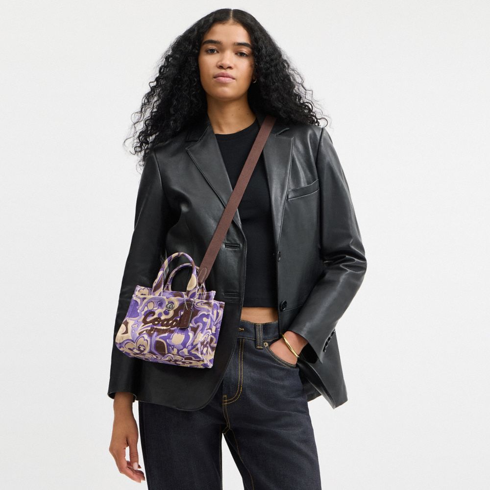 COACH®,Cargo Tote Bag 20 With Paisley Print,