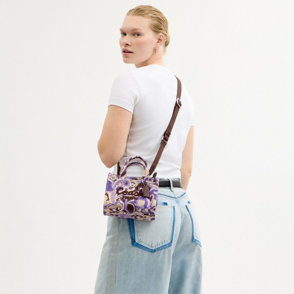 COACH®,Cargo Tote Bag 20 With Paisley Print,
