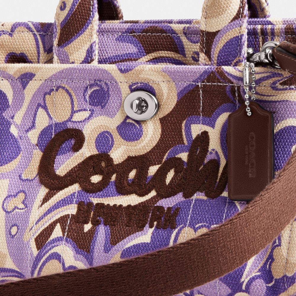 COACH®,Cargo Tote Bag 20 With Paisley Print,,Closer View
