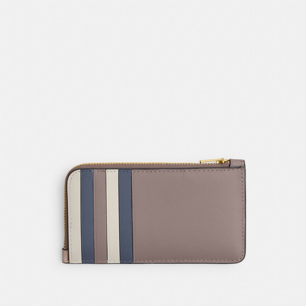 Coach New York Zip Card Case In Colorblock — фото 2