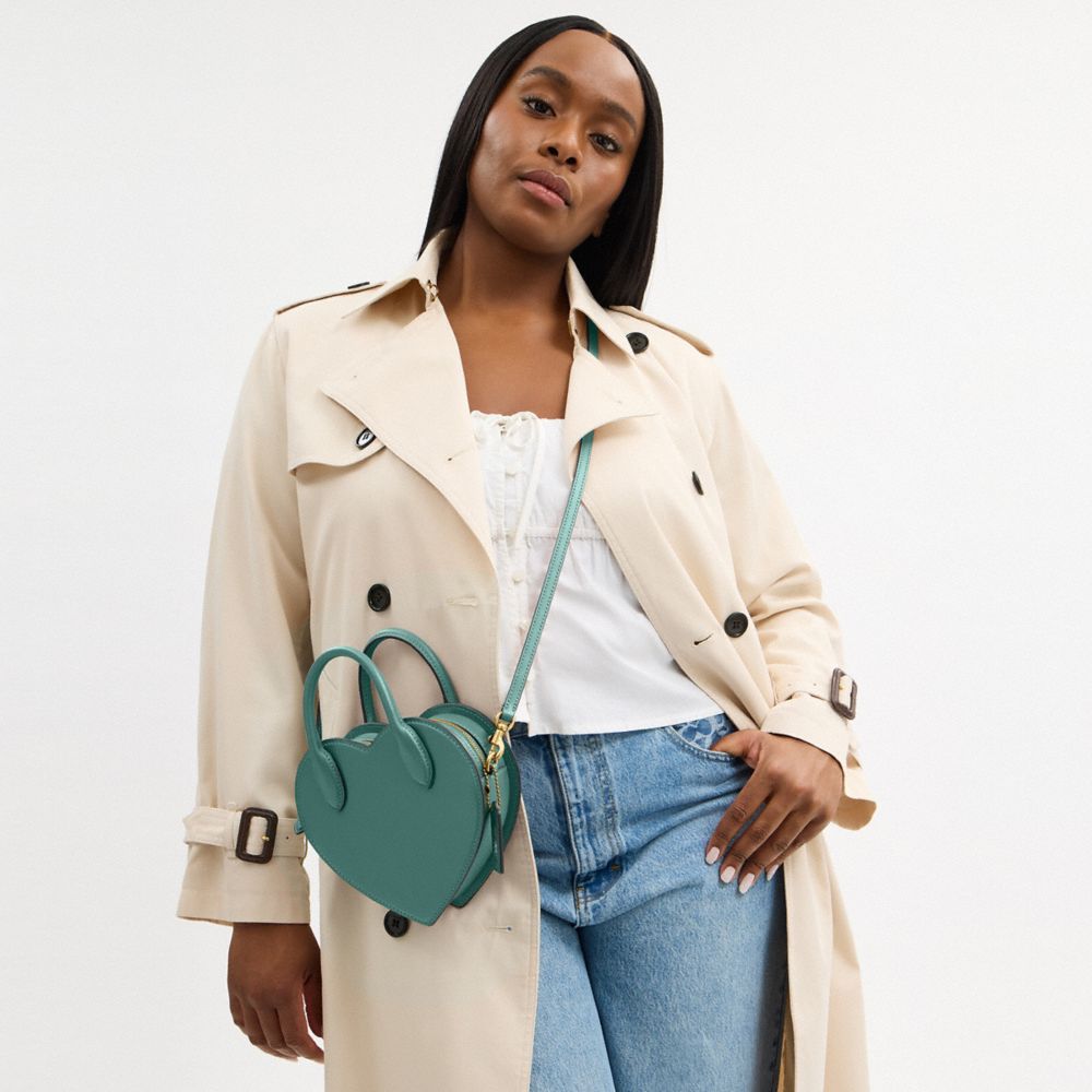 Coach Heart Bag