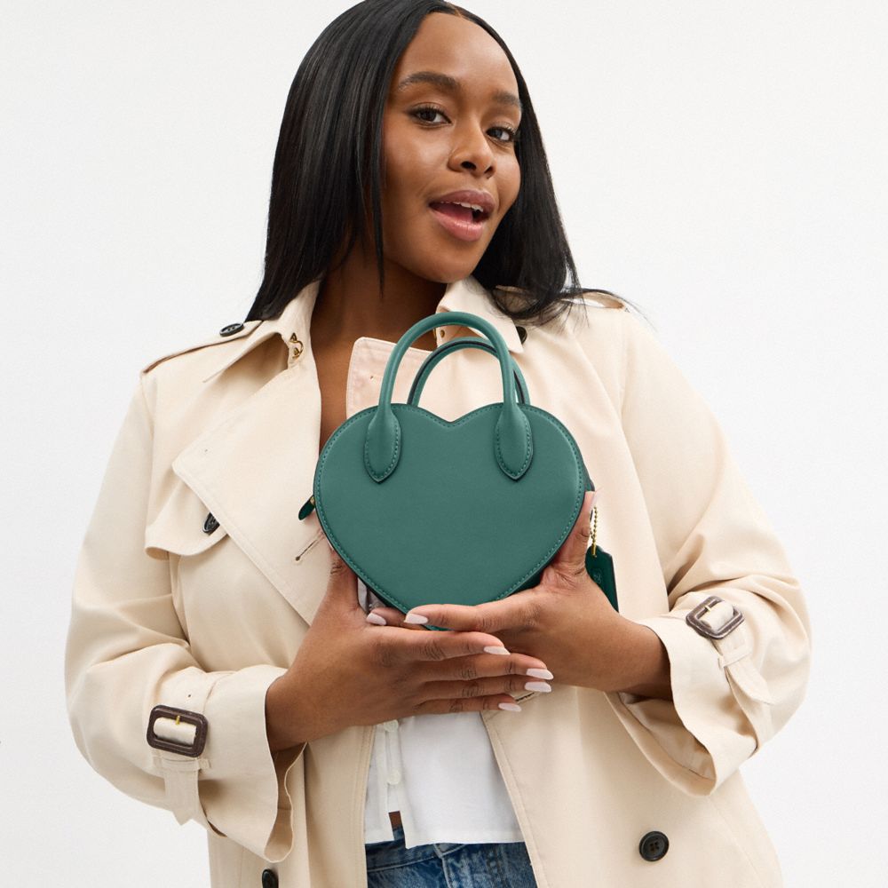 Coach Heart Bag