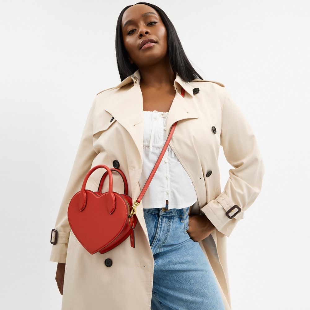 Coach Heart Bag