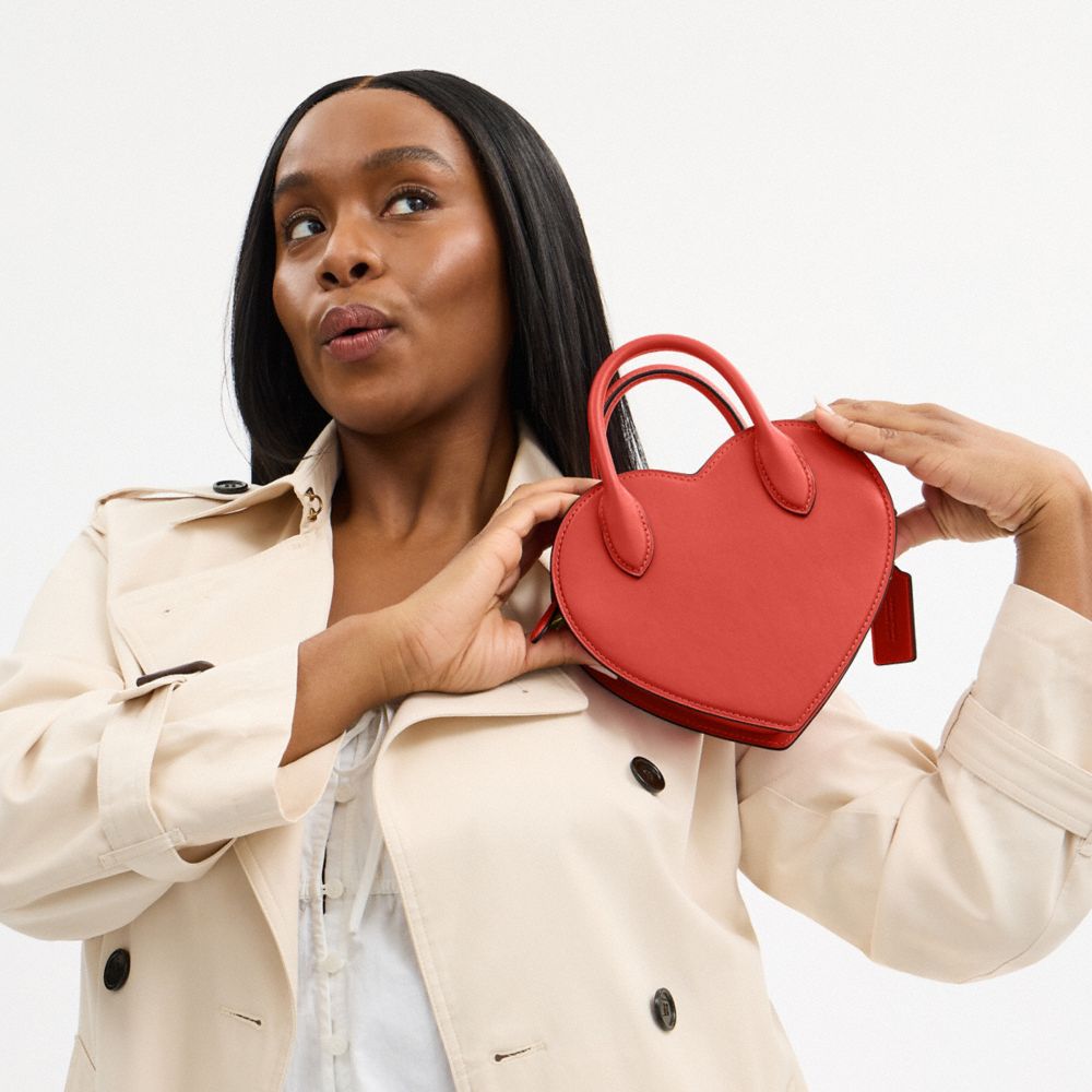Coach Heart Bag