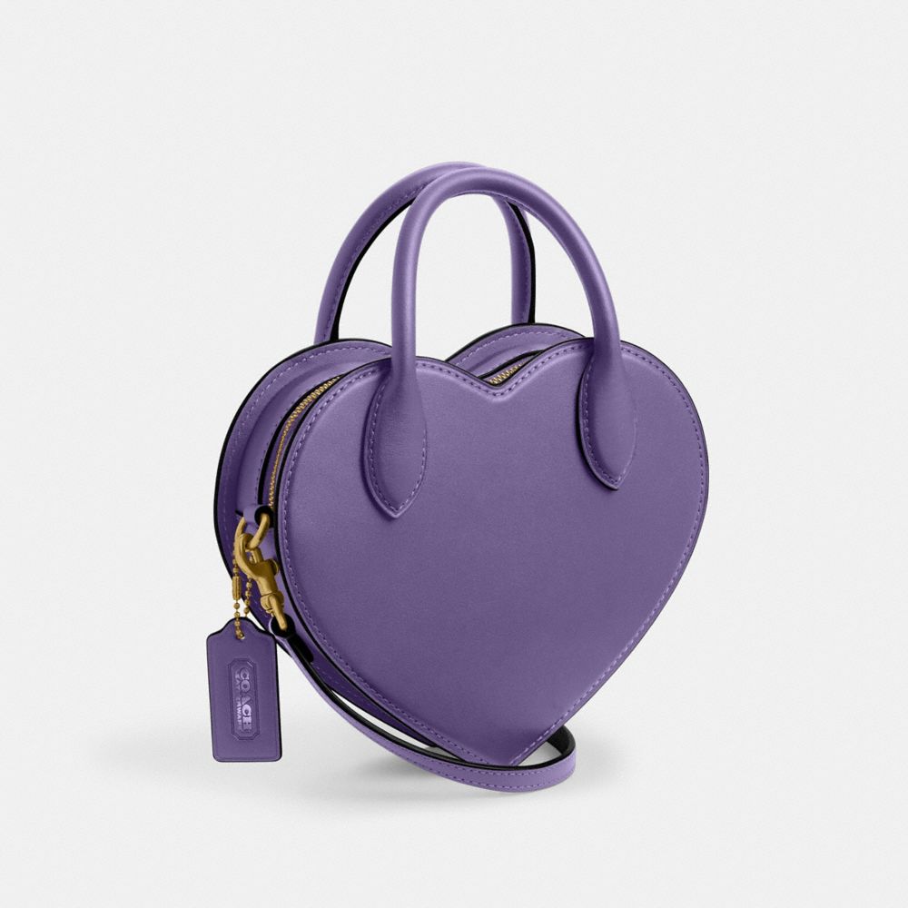 COACH®,Heart Bag,,Angle View