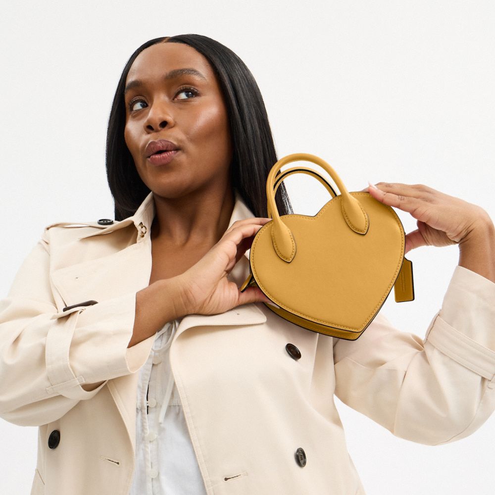 Coach Heart Bag