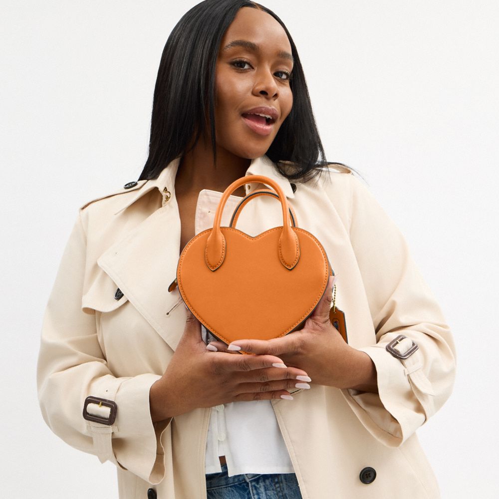 Coach Heart Bag