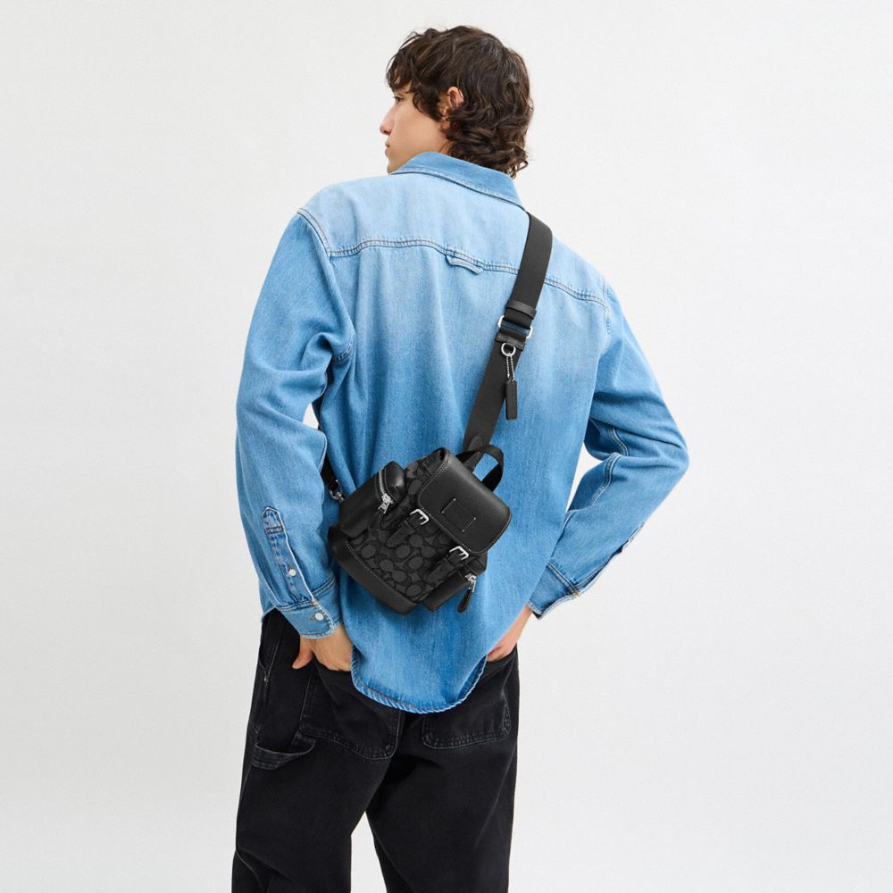 COACH®,Argenté/Anthracite/Noir,Detail View