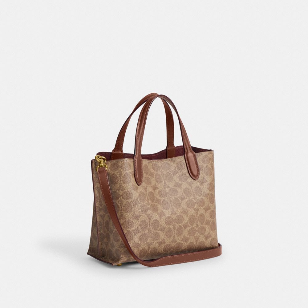 COACH®,【COACH X PEANUTS】ウィロウ トート バッグ 24・シグネチャー キャンバス,トートバッグ,