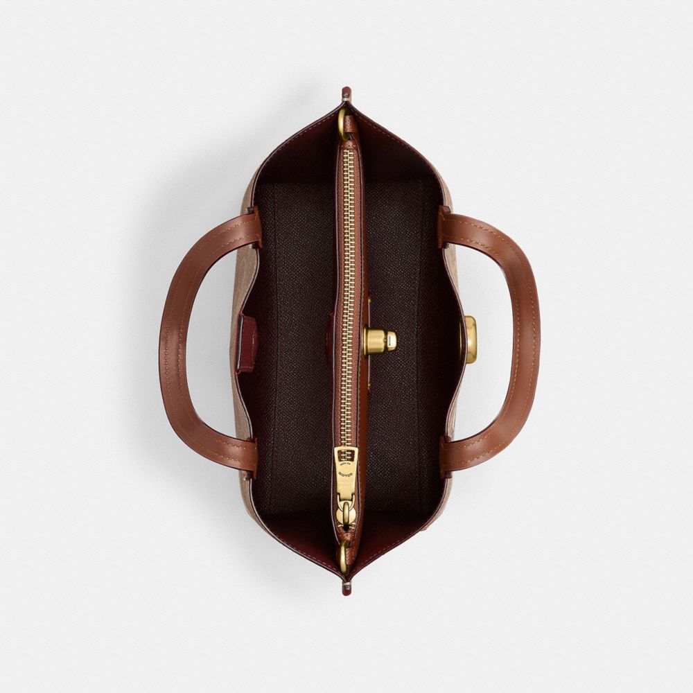 COACH®,【COACH X PEANUTS】ウィロウ トート バッグ 24・シグネチャー キャンバス,トートバッグ,