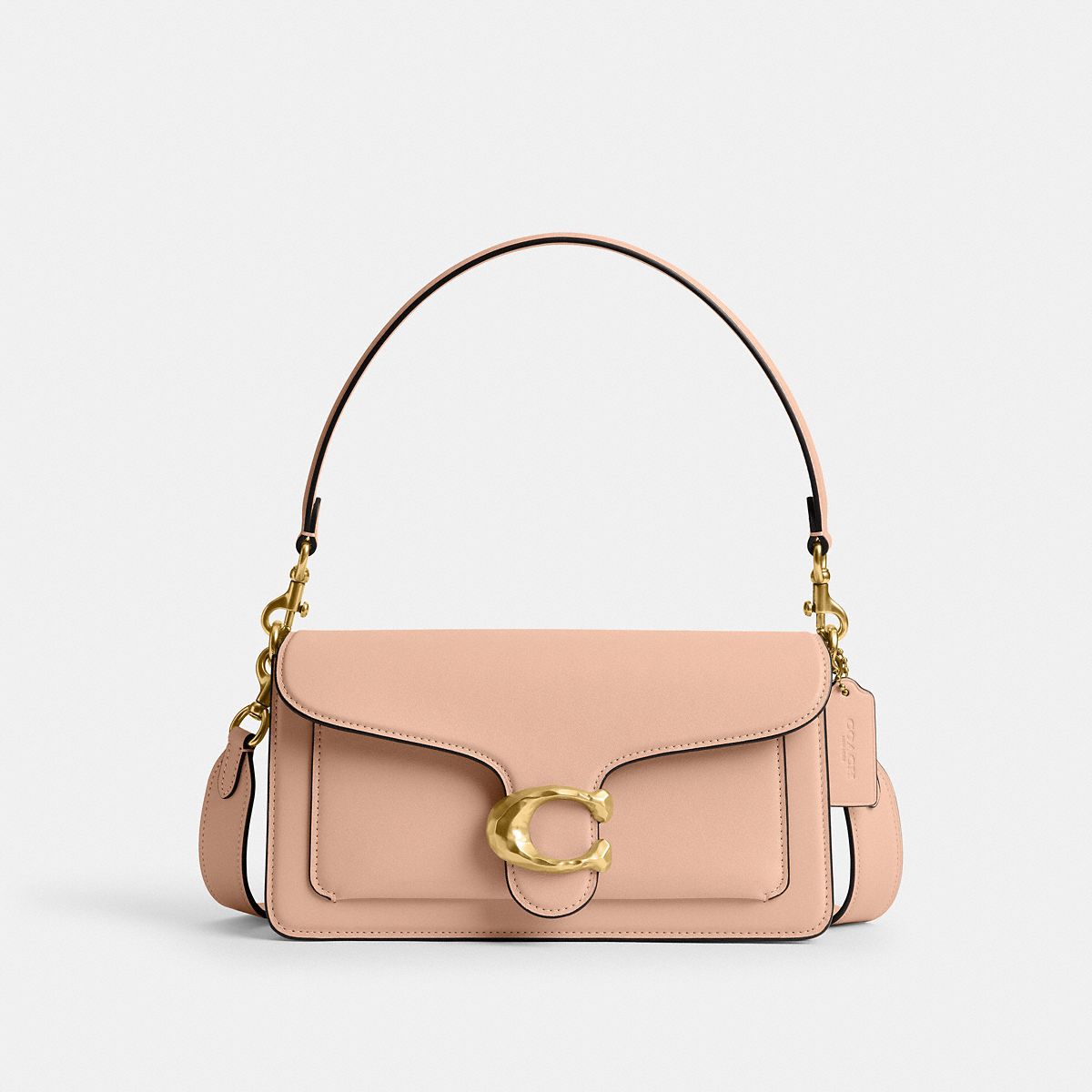 Coach Tabby Shoulder Bag 26 structured pebble leather