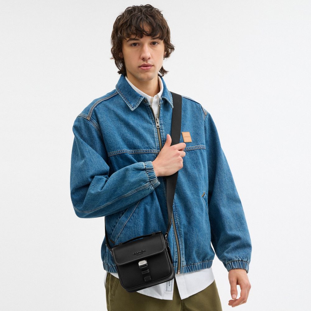 COACH®,Racer Crossbody Bag,,Detail View