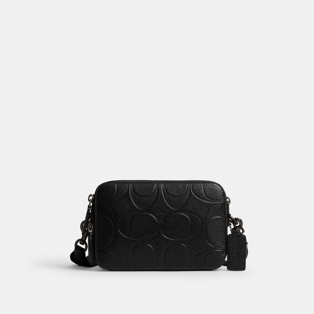 Coach Charter Crossbody Bag 19 In Maxi Signature Leather