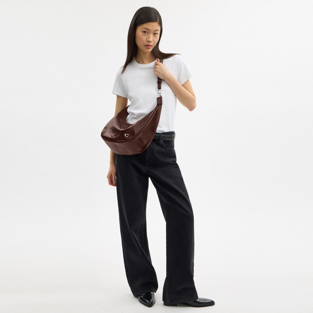 COACH®,Juliet Sling Bag,Brown