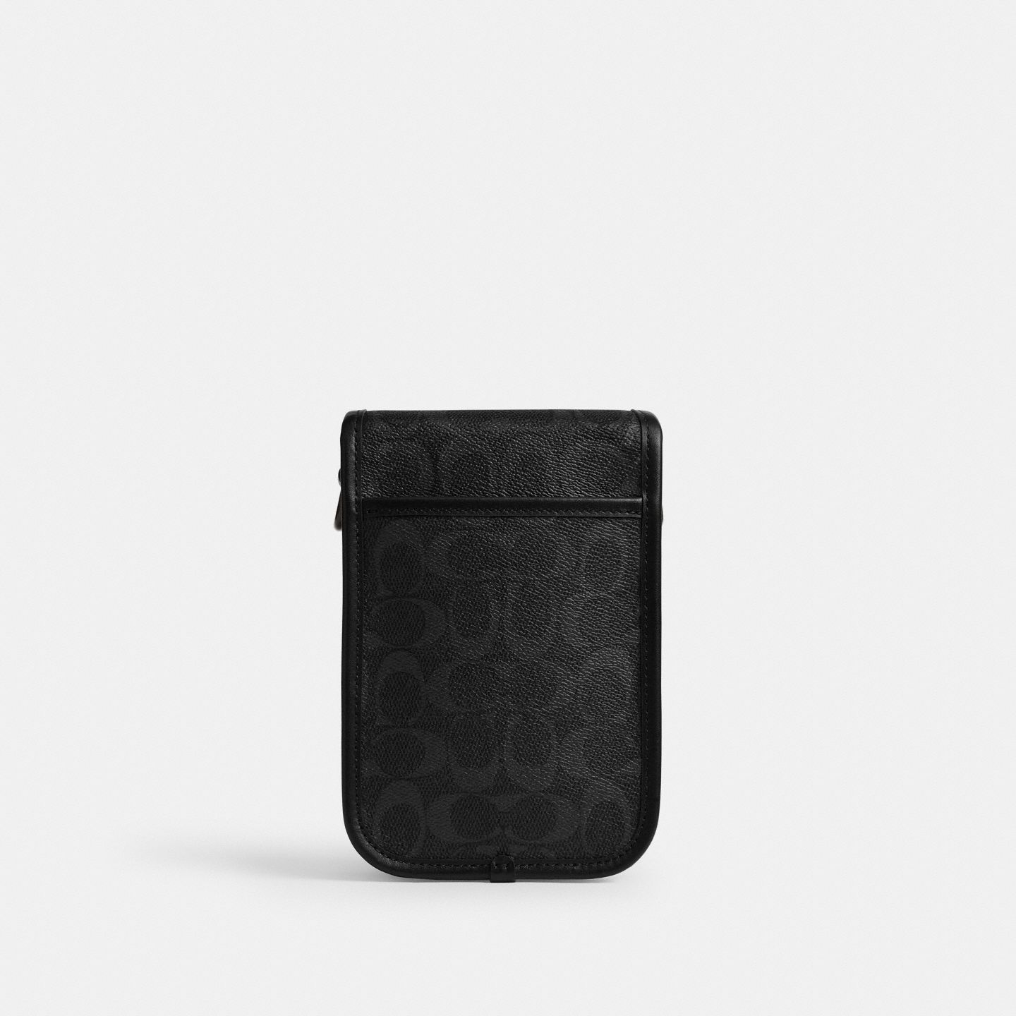 Мужская сумка Coach League Phone Crossbody Bag In Signature Canvas, цвет: Чёрный — фото 3